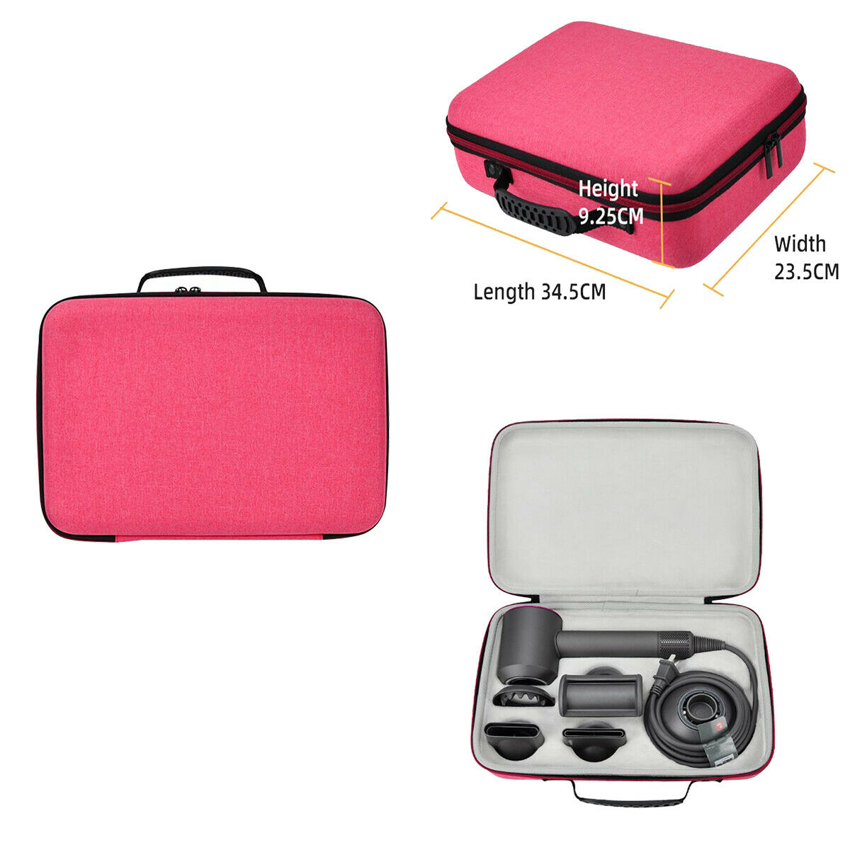 Travel Carrying Case Portable Storage Handle Bag For Dyson HD08 Organizer Box
