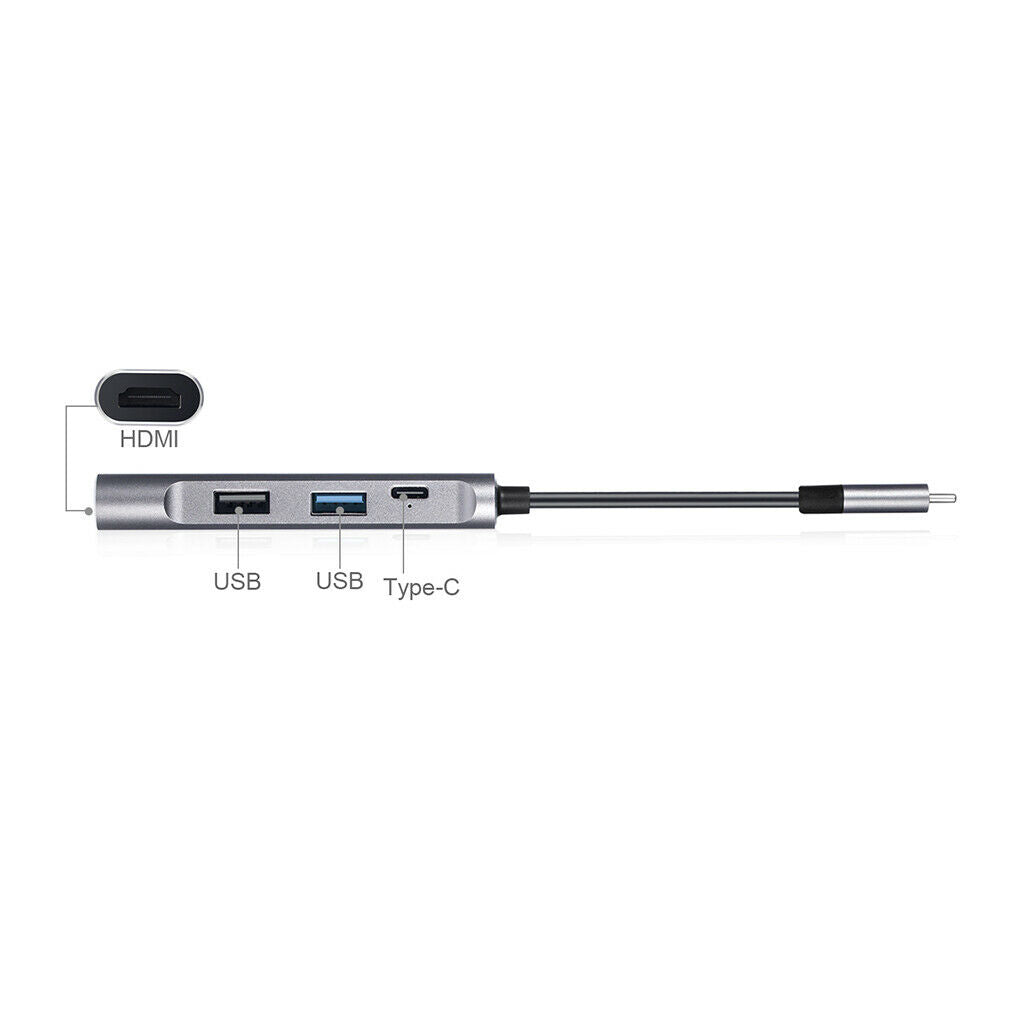 USB C Hub Type C to 4K HDMI USB 3.0 2.0 PD Port for MacBook Pro Sumsung