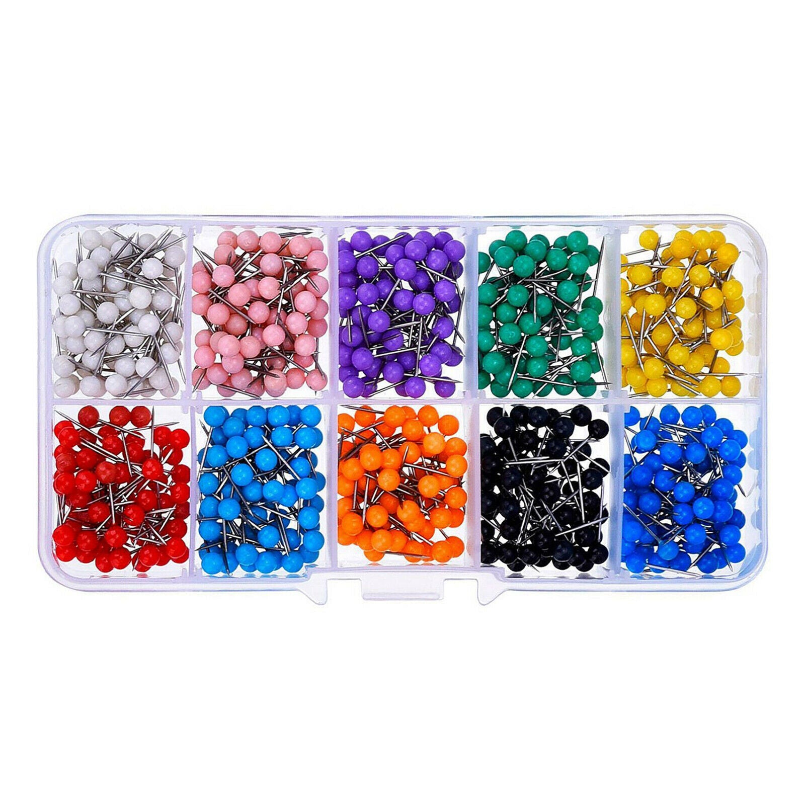 Color Plastic Map Pushpin Map Marker Pin Point Pin Pushpin Plastic Round Head