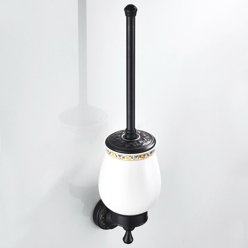 Wall Mounted Toilet Brush Compact Toilet Brush And Holder,Heavy Duty