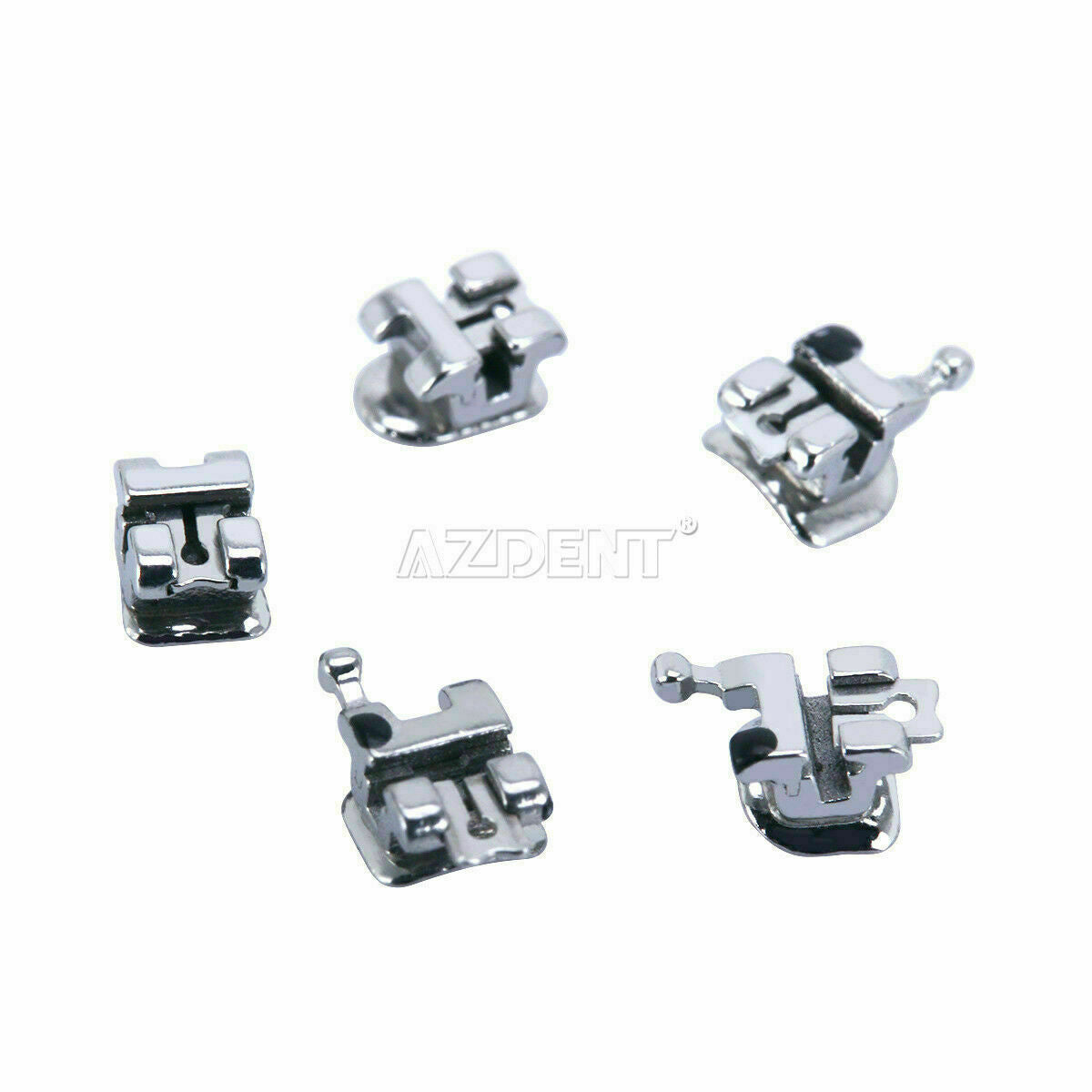 20 Packs Orthodontic Bracket Self-Ligating AZ Dental Roth .022 Hooks 3 4 5