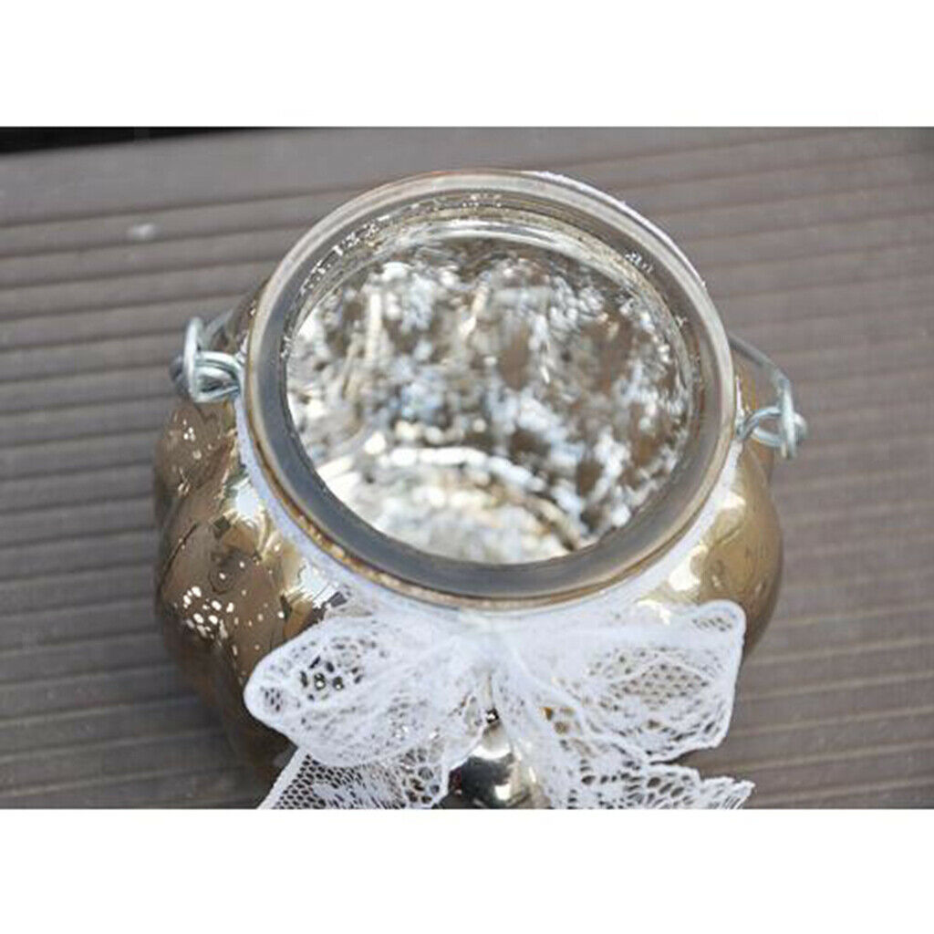 3Pcs Tea Light Mini Lanterns Candle Holder Candlestick for Events Decoration
