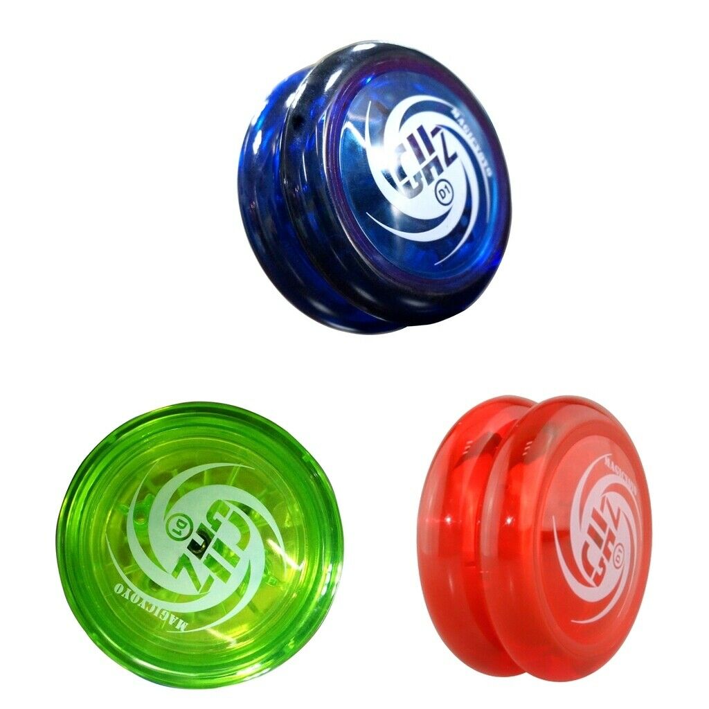 D1 Spin Ball Professional YoYo Size E Bearing with String Blue