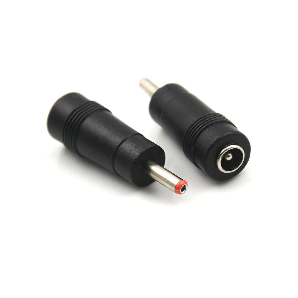 2pcs DC Power Plug Connector Socket Adapter 5.5*2.1 Female to 3.5*1.35mm Male WF