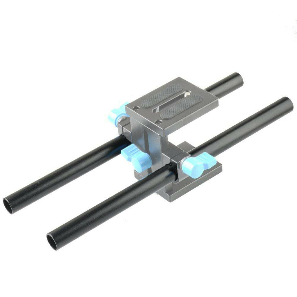 15mm Rail Rod for Canon   Sony Camera Camcorder Photo Accessory 100mm