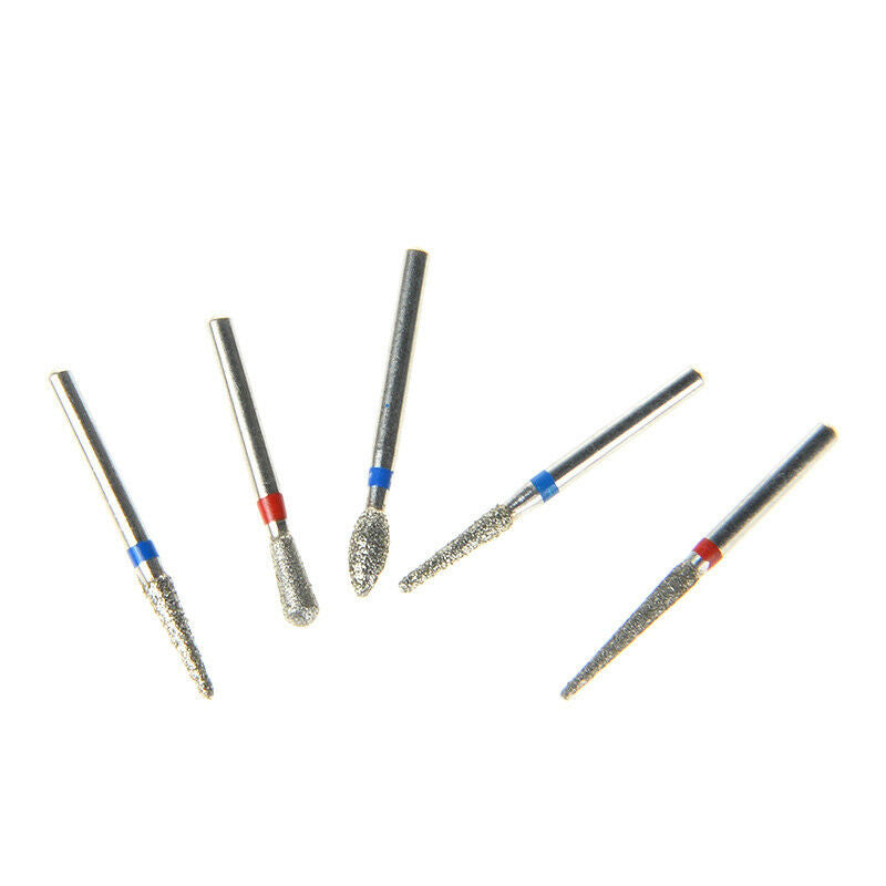 100X Dental Diamond Burs Set f Crown Bridge Preparation Posterior Molar Teeth