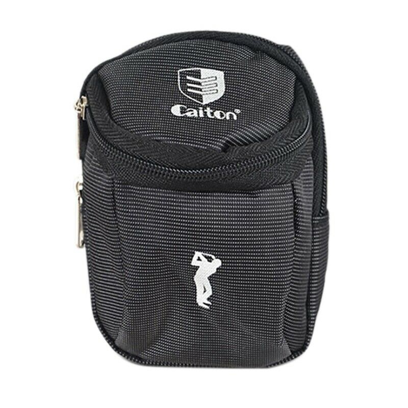Caiton Golf Tees Bag  Nylon Mini Golf Ball Holder Pouch Bag Golf Tees Pouch U5M7
