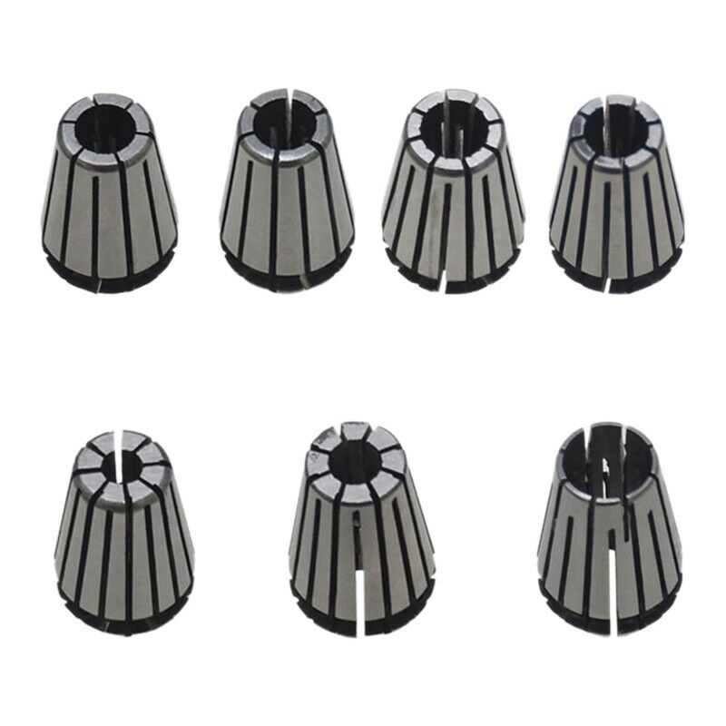 7Pcs ER CNC Sp Collet Set for CNC Engraving Milling Lathe Tool 1.0mm-7.0mm Q9J6