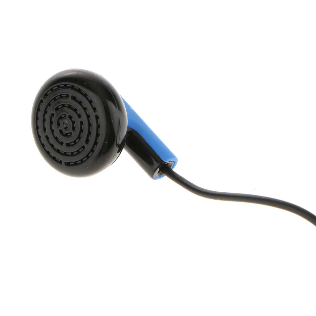 5X Mono Earphone Single Earbud Earplug Headphone For  1.2m/4ft