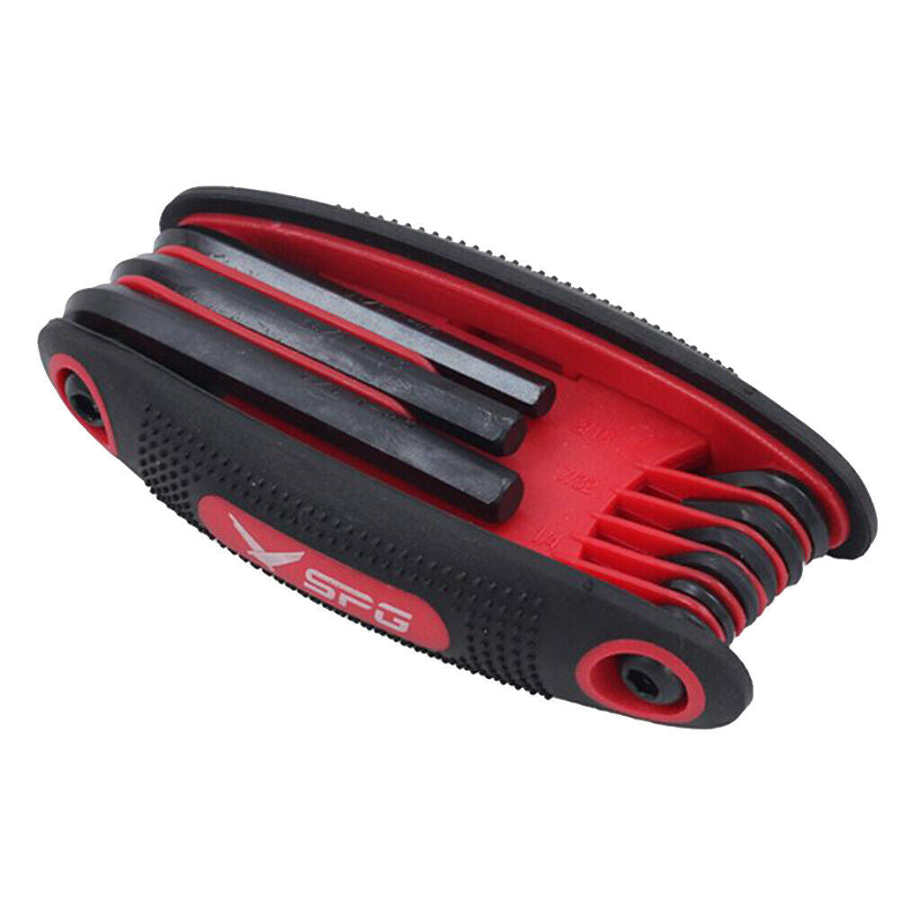 Archery Bow 9 in 1 Hex Wrenches Spanners Tools for Repairing Adjusting Bow