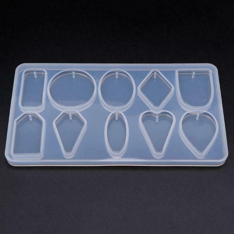 Silicone Mold DIY Jewelry Making Necklace Pendant Molds Handmade Crafts Shape