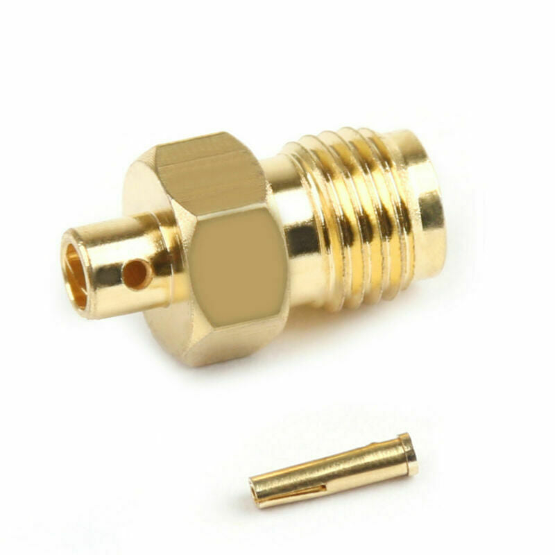 10Pcs SMA Female Jack Solder For Semi-Rigid RG405 0.086" Cable RF Connector ARS