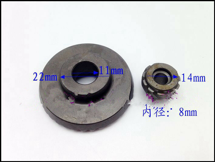 Repair Part Spiral Bevel Gear Pinion Sets for Hitachi 100 / G10SS Angle Grinder