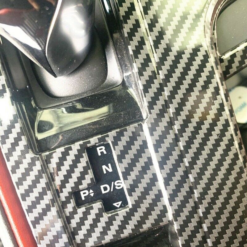for MG 6 MG6 2020 2021 Carbon Fibre Car Central Control Gear Shift Panel DecM2O5