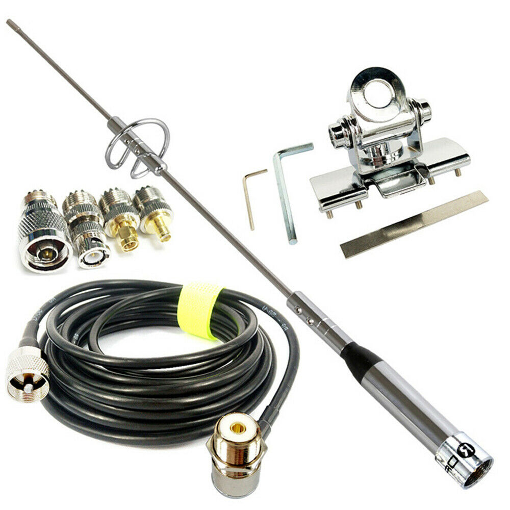Car Dual Band Antenna Kit For Radio TM-271 TM-471 FT-1802M KT8900 BF-9500 F1821