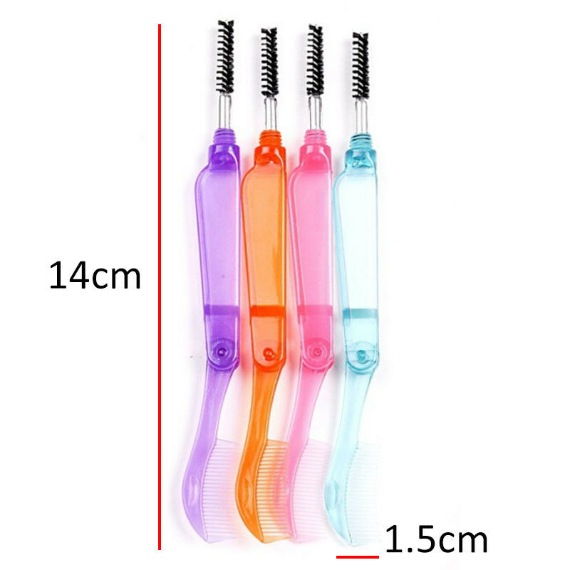 1X eyelash extension comb brush lash eyebrow cosmetic makeup supply to.l8