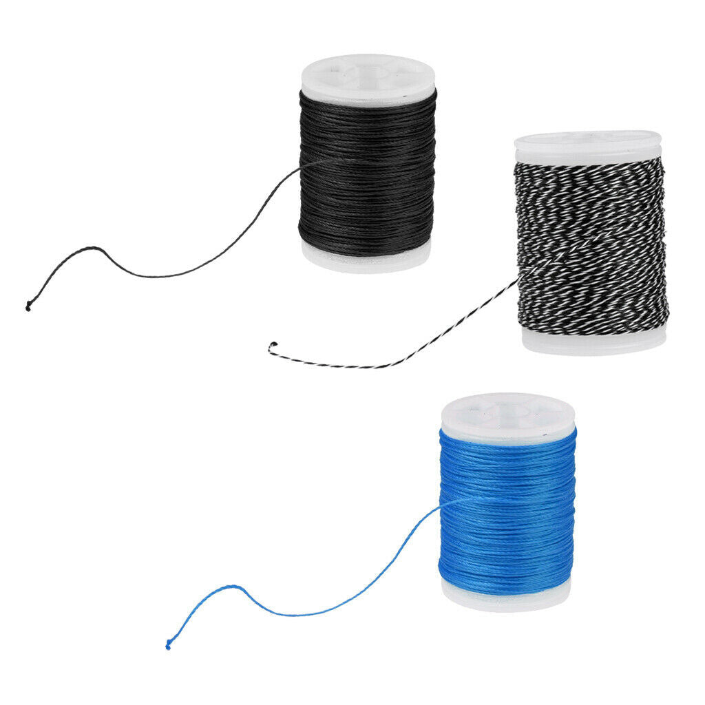 Set of 3 110m Bowstring Serving Material Protect and Repair for Various Bow