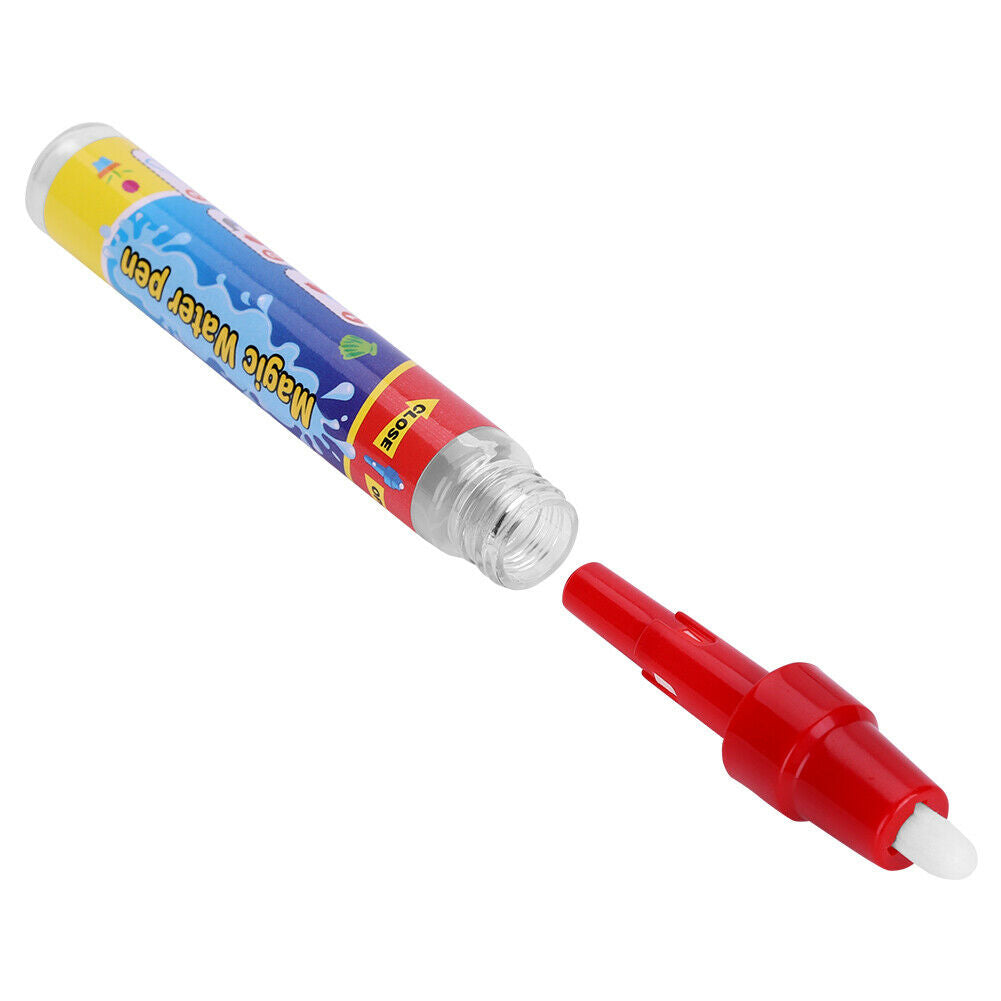 Baby Kids Water Coloring Pen Drawing Doodle Magic Painting Mat Color Pencil 2Pcs