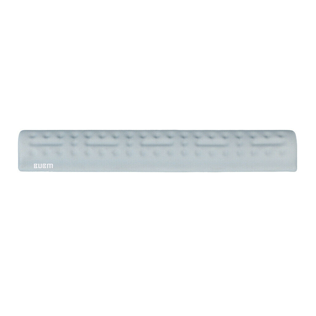 2pcs Memory Foam Keyboard Mouse Wrist Rest Desk Mat Set - Gray