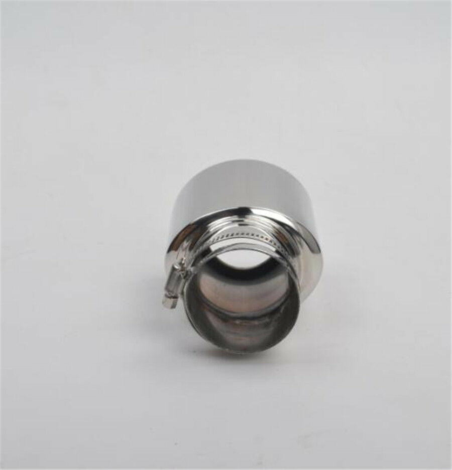 Thicken Steel Stainaless Straight Section Universal Car Exhaust Muffler Tip