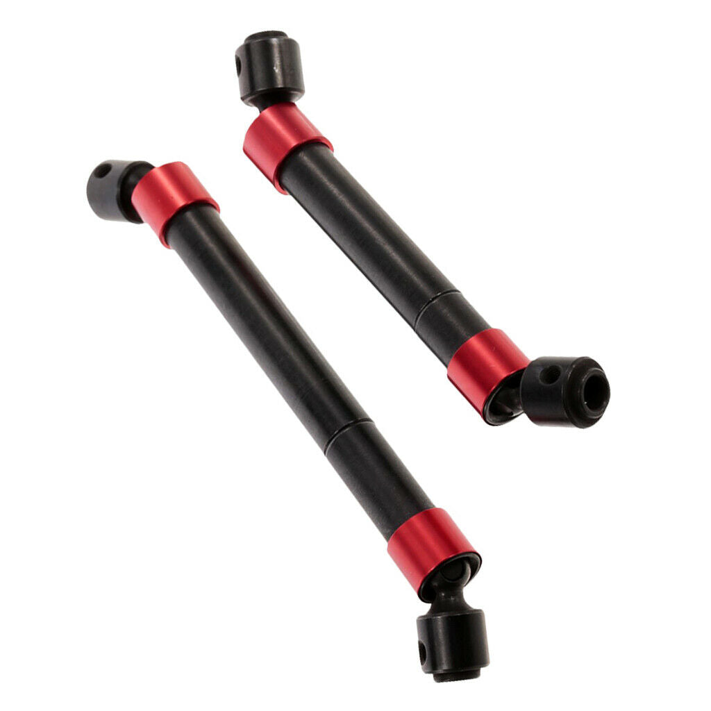 1/10 Front Rear Universal Drive Shaft 2x for   -4 RC Rock Crawlers