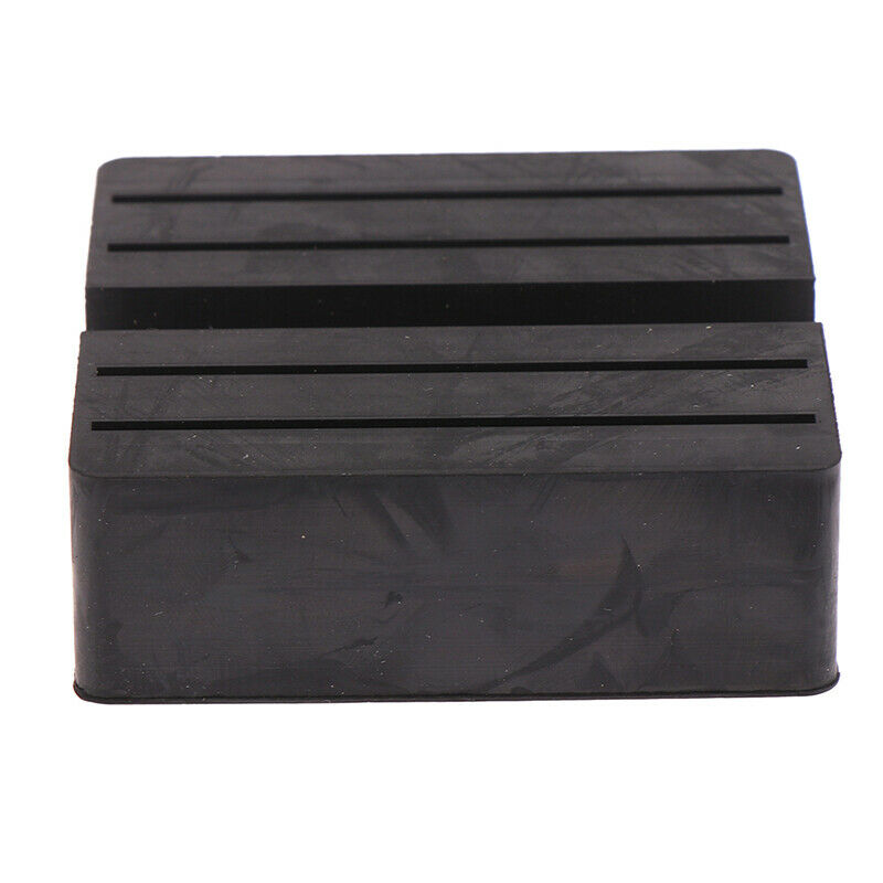 Car Lift Jack Stand Rubber Pads Square Universal Slotted Frame Rail Jack Gu_ Rf