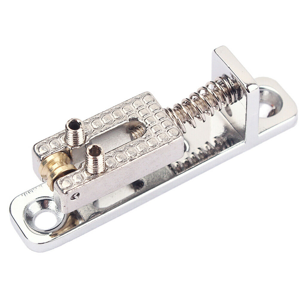 3Pcs Electric Guitar Accessory Chrome Saddles w/ Screw for   Guitar