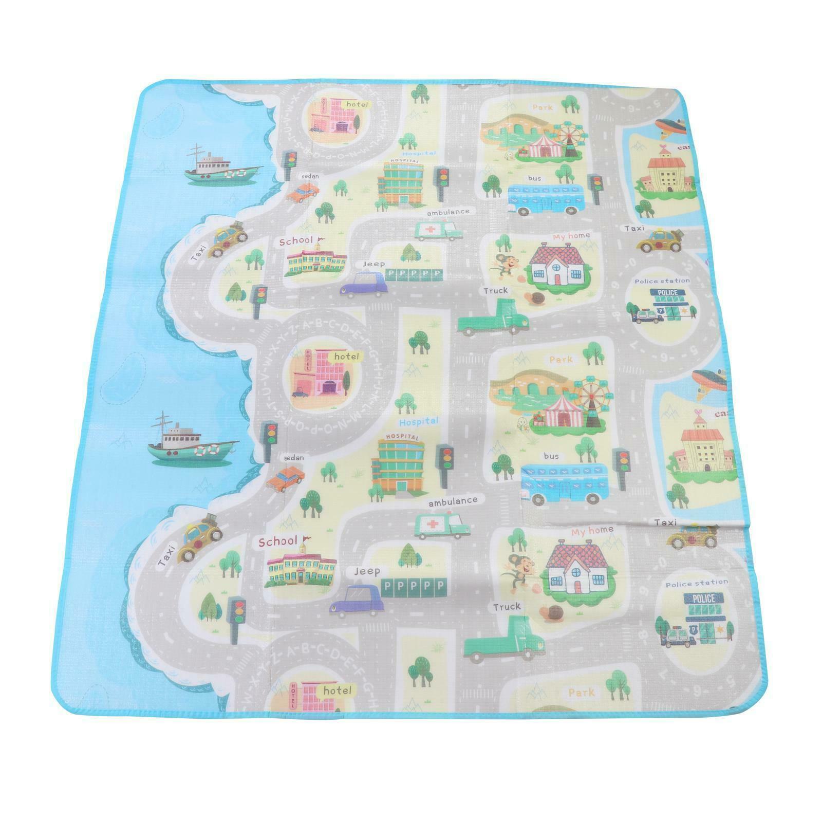 Large Folding Baby Playmat Waterproof Crawling Thickening Mat Floor Rugs