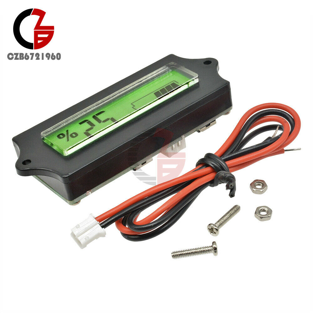 2016 New 24V Lead Acid Battery Indicator Acid Capacity Tester Digital LCD Meter