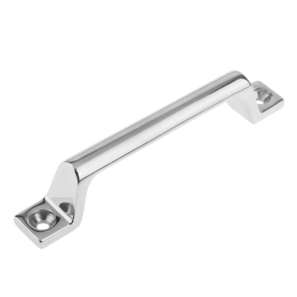 2x Boat 316 Stainless Steel 6.3" Grab Handle Handrail Polished Surface