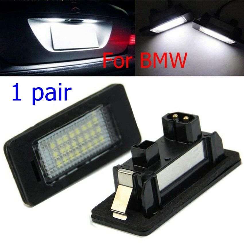 2x 24LED Error Free License Plate Light For BMW E90 E91 E92 E93 M3 E82 E88