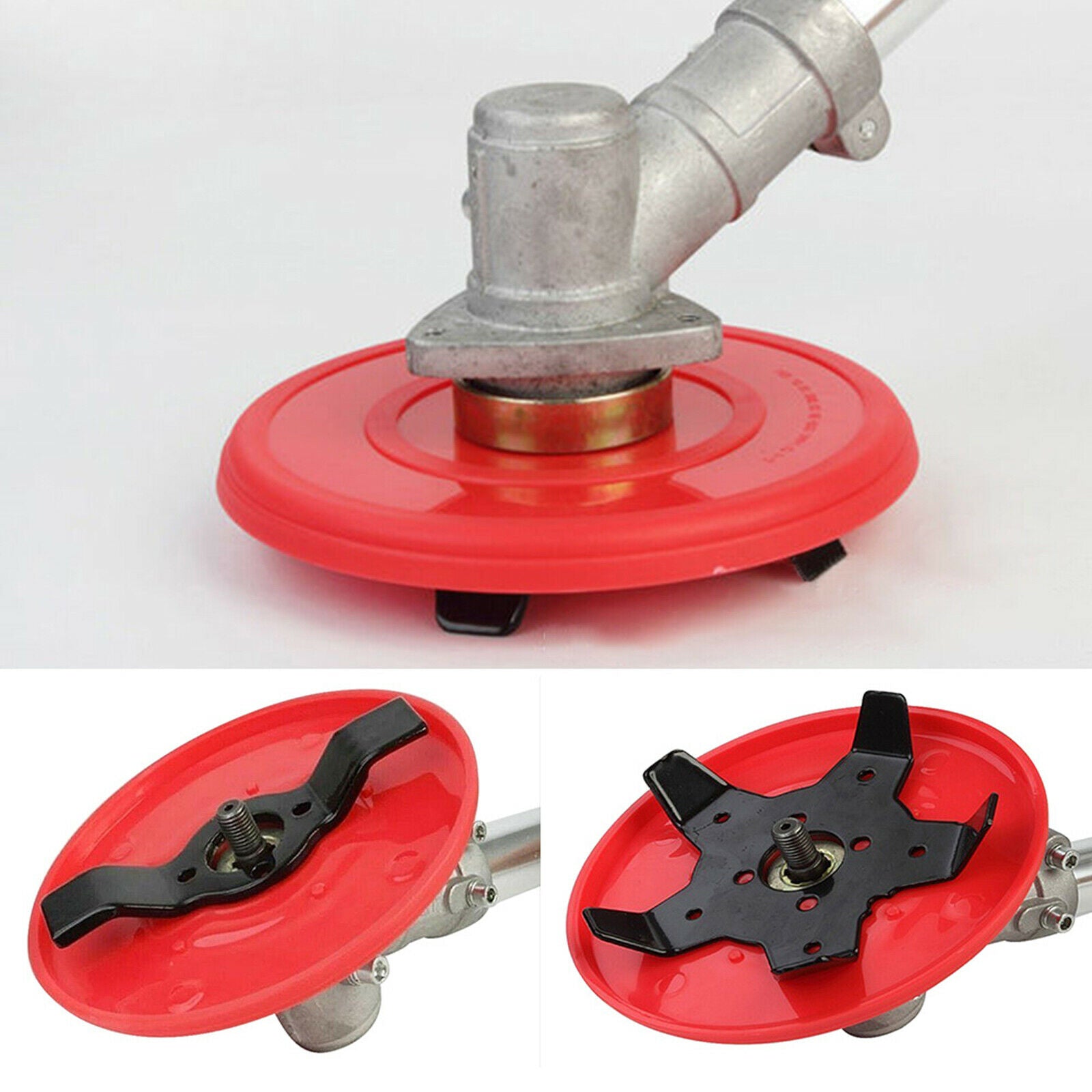 Steel Weeder Plate Blades Grass Eater Trimmer Head for Straight Shafts