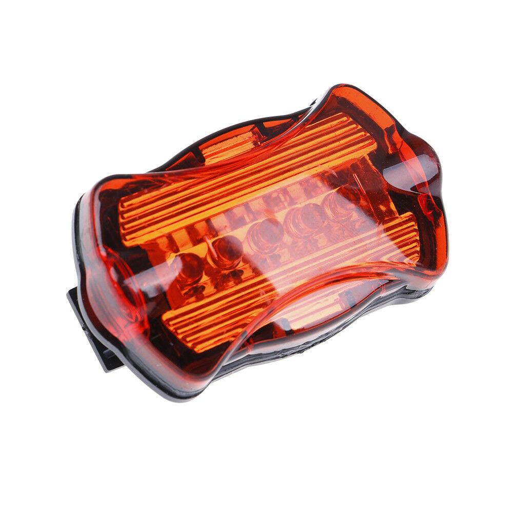 Waterproof 5 Led Lamp Bike Bicycle Front Head Light+Rear Safety Flashligh.l8