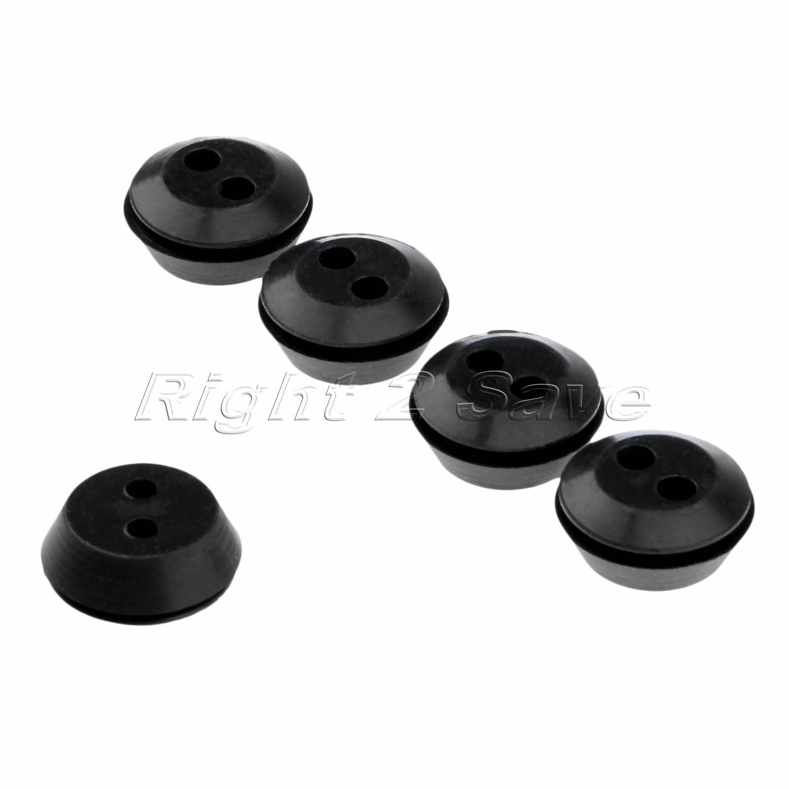 Universal Brushcutter Fuel Tank Pipe Hose Rubber Washer Grass Trimmer Parts 5Pcs