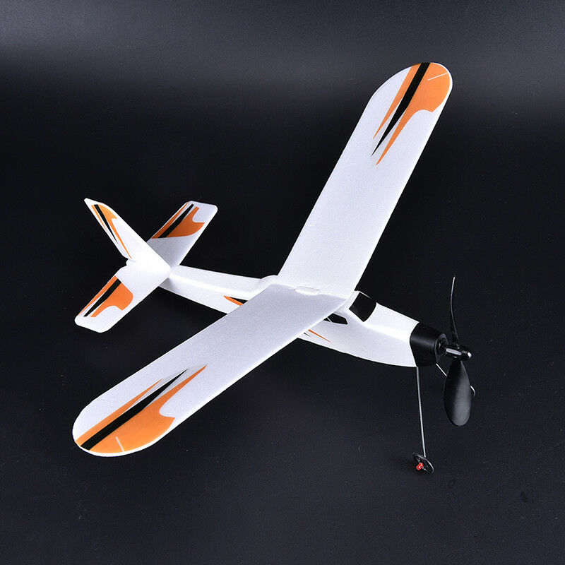 1pc foam aircraft rubber band power body glider fighter aircraft assembly modeFL