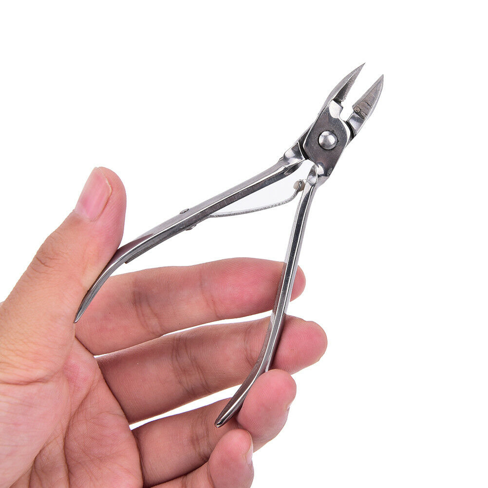 Pro Nail Scissor Stainless Steel Cuticle Cutter Nippers Clipper Manicure ToolDD
