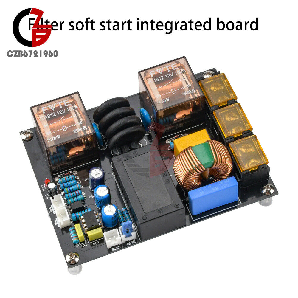 Power Amplifier EMI Power Filter Soft Start integrated Board Finished Board