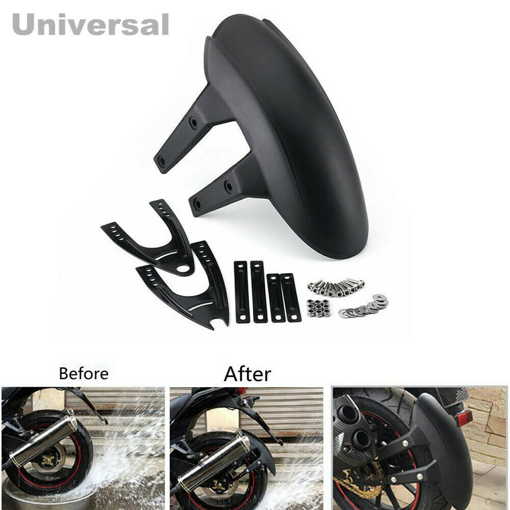 Motorcycle Scooter Bike Modified Rear Fender Mudguard Plate Frame Splash Guard