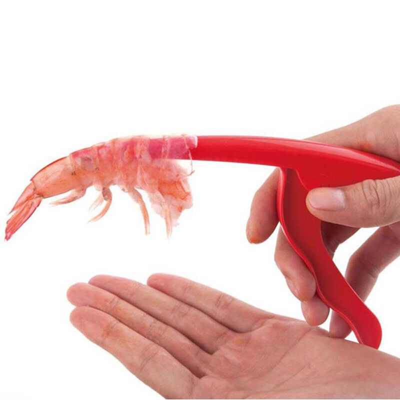Portable Prawn Peeler Shrimp Deveiner Peel Device Creative Kitchen Tool.l8