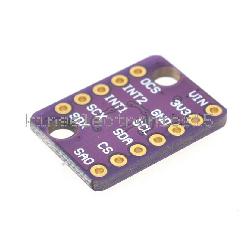 1PCS 6-axis Rate Gyro BMI160 6DOF Gravity Accelerometer Sensor Module IIC SPI