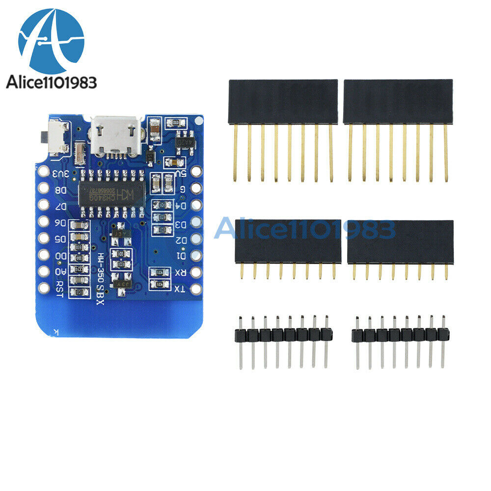 10x USB NodeMCU Lua ESP8266 ESP-12 4M Bytes WeMos D1 Mini WIFI Development Board