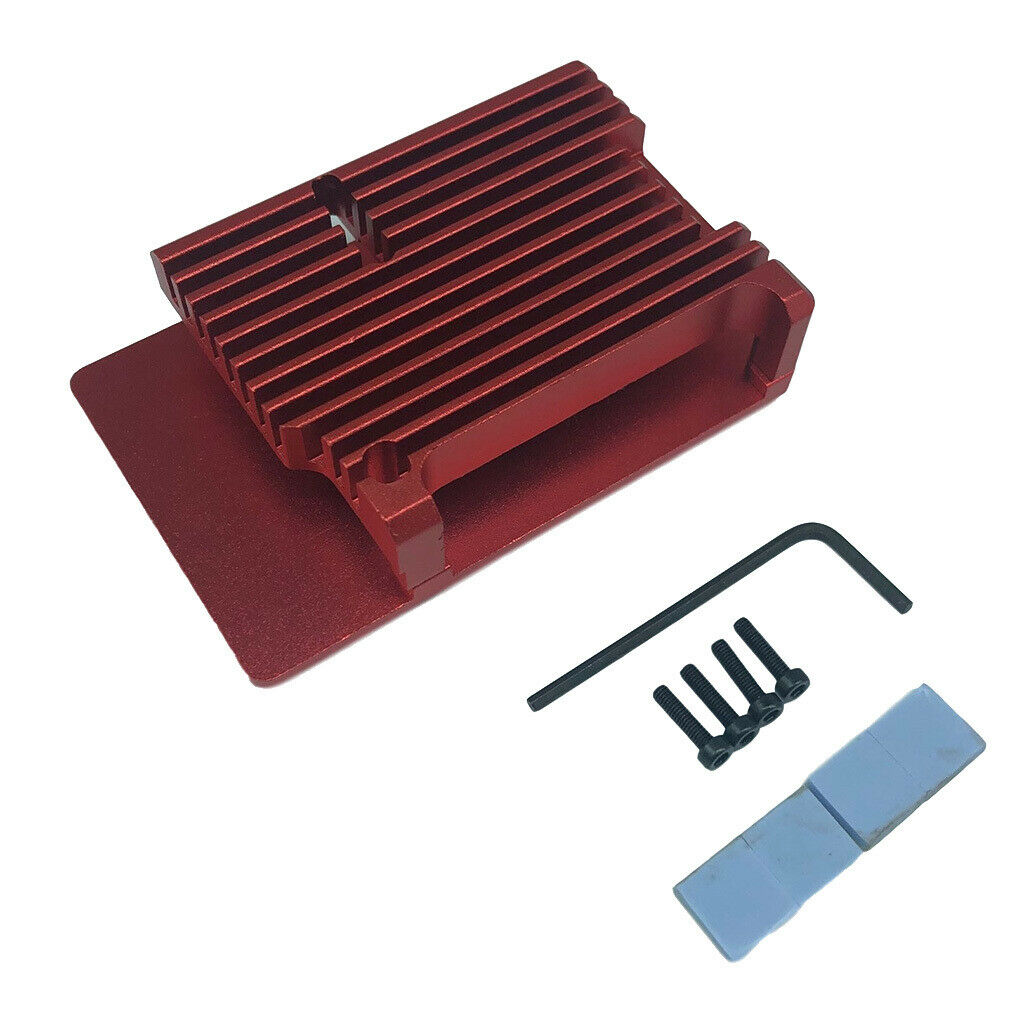 Precise For Raspberry Pi 4B Case Shell Box Enclosure Installable Aluminum