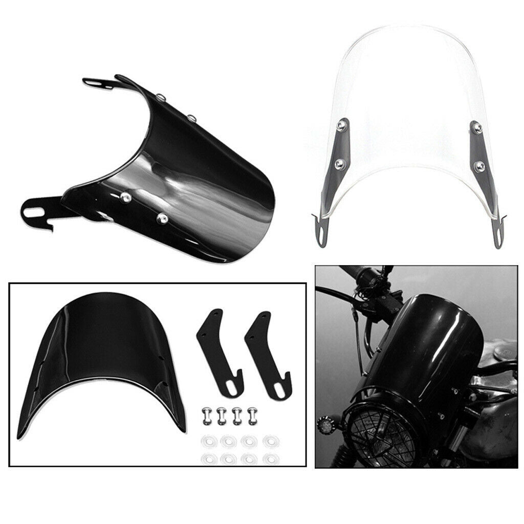 Windshield Wave Fairing Windscreen for CG125 GN125 Motorcycle ATV