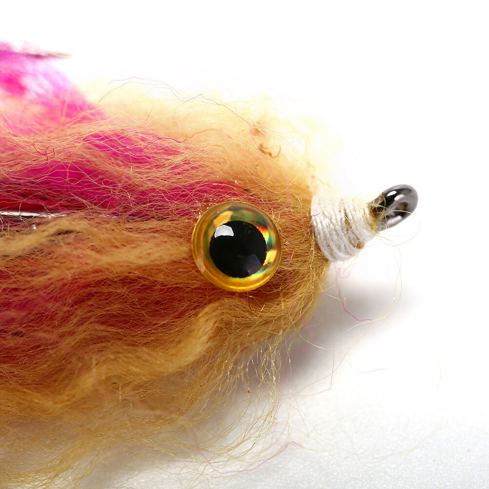 5cm hook/tube trout salmon steelhead pike fly fishing streamer flies salt.l8