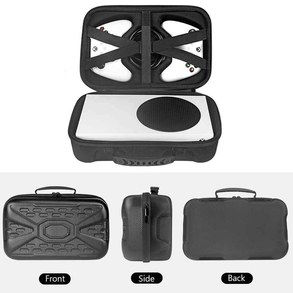 Carrying Case for Xbox Series S Game Console Travel Controllers Storage Bag