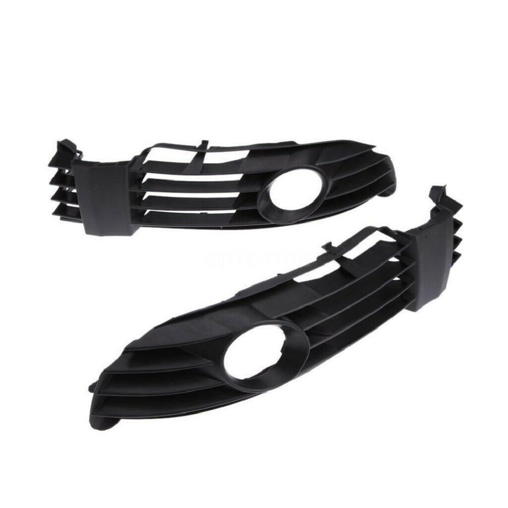 1 Pair Lower Front Bumper Grill Grille For Fog Lights