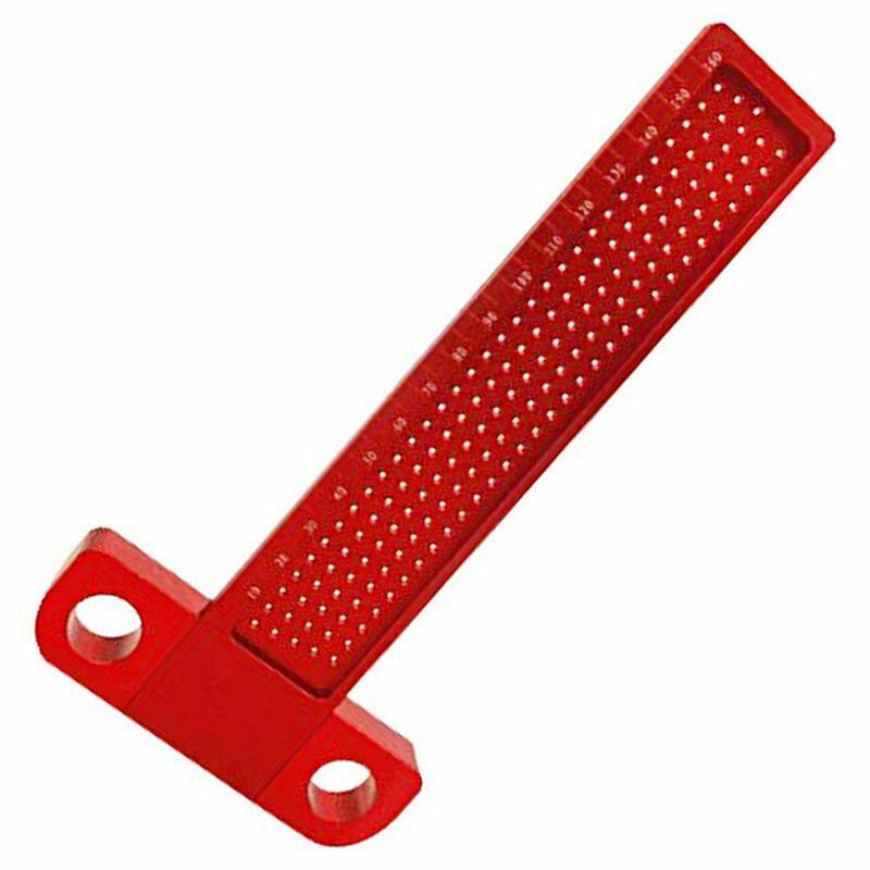 Precision Woodworking T-Square Measu Tools Scribe Aluminum Alloy D4J5