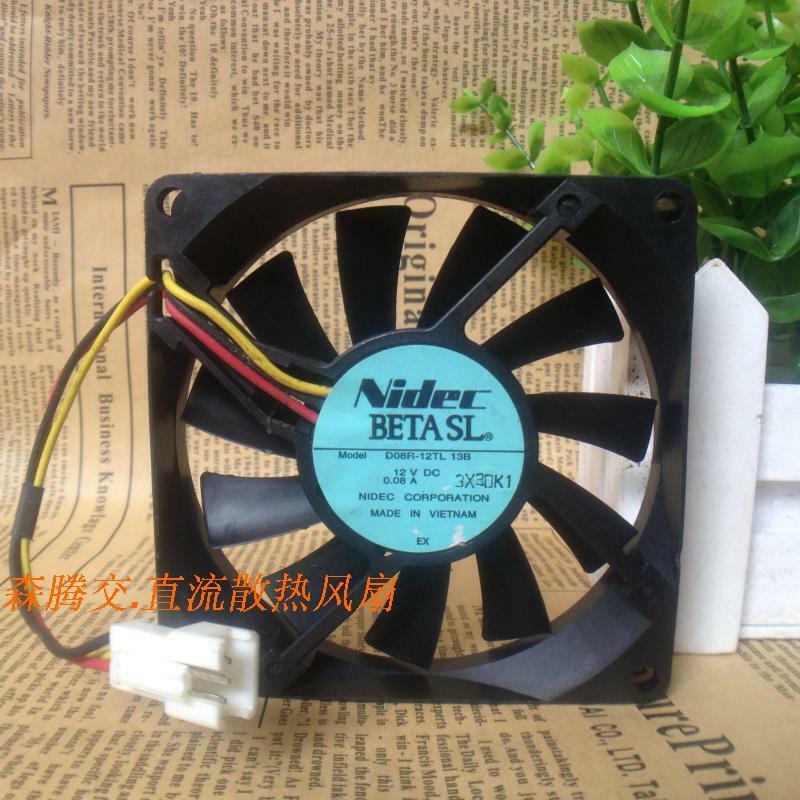 For Nidec Fan D08R-12TL 13B