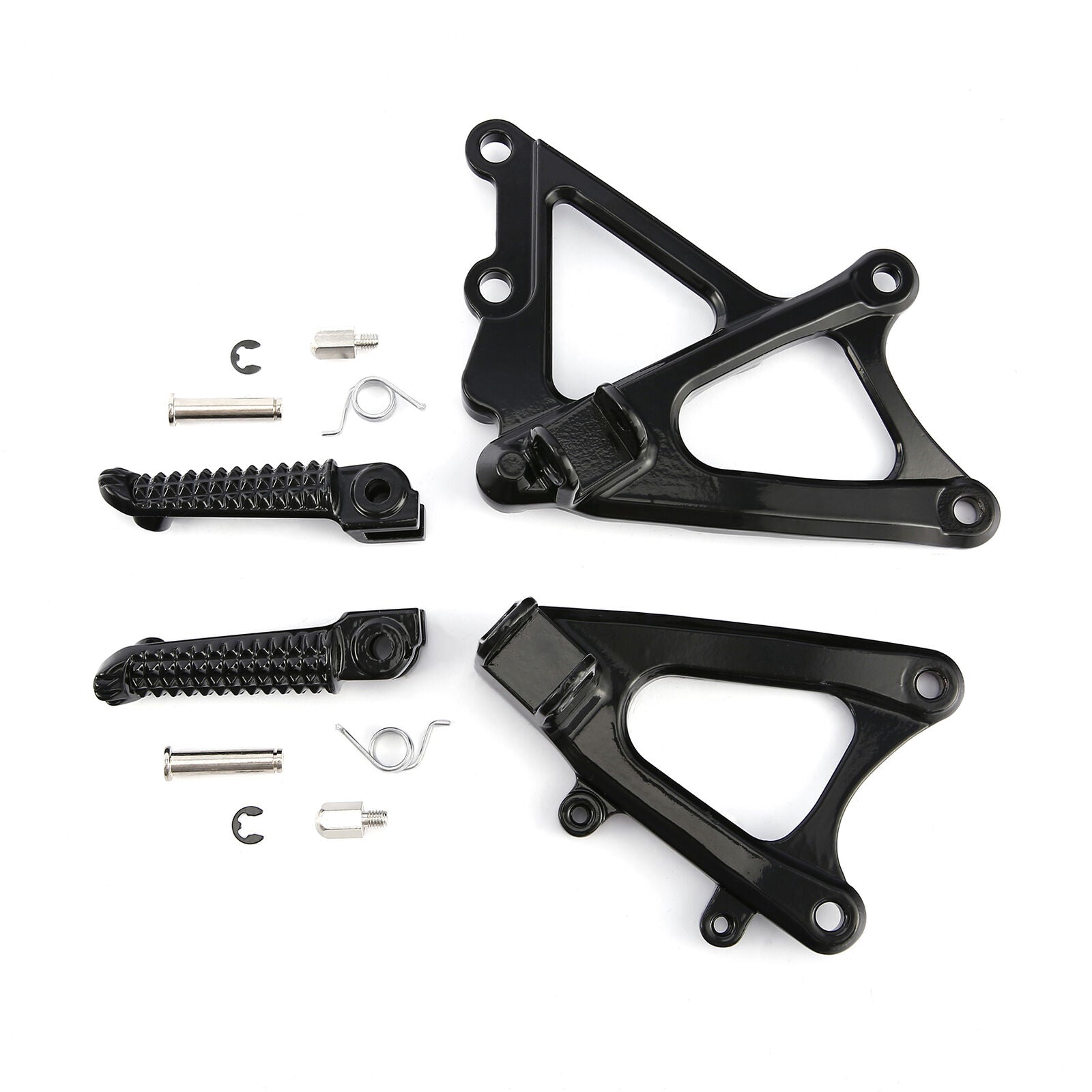 Front Footrest Footpegs Bracket Fit For Yamaha YZF R1 YZF-R1 2009-2014 13 12