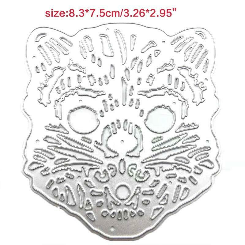 Lifelike Tabbt Cat Die Cutter Template Exquisite Embossing Script Die Stencils